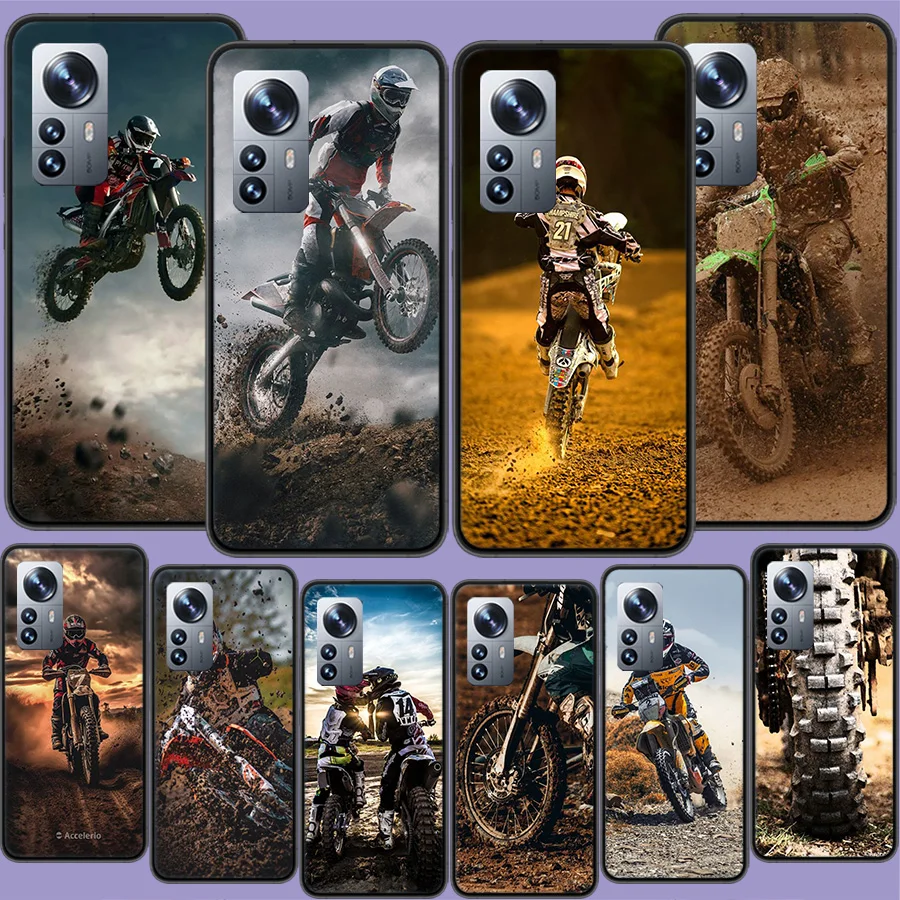 Off Road Motorcycle Adventure Phone Case For Xiaomi Poco X3 NFC X4 GT M3 M4 M5 M5S X6 X5 F6 Pro F5 F4 Mi F3 F2 F1 Cover TPU Capa