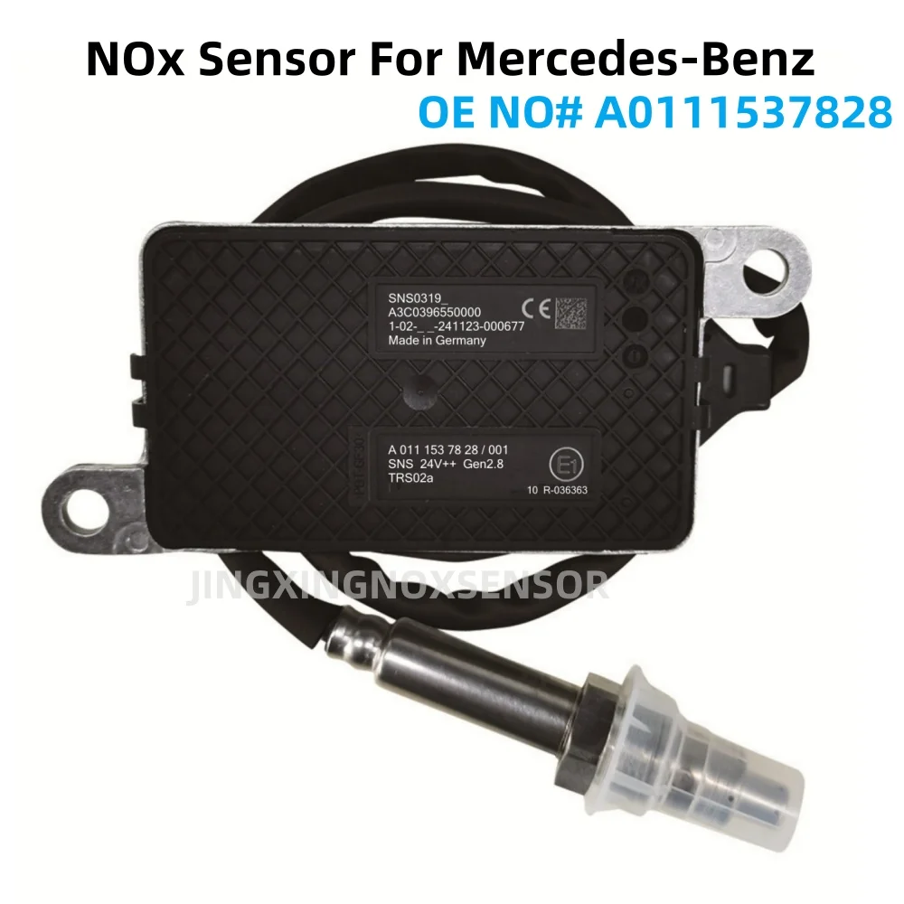 A0111537828 A 011 153 78 28 Original New Nitrogen Oxygen NOX Sensor For Mercedes-Benz Truck 24V