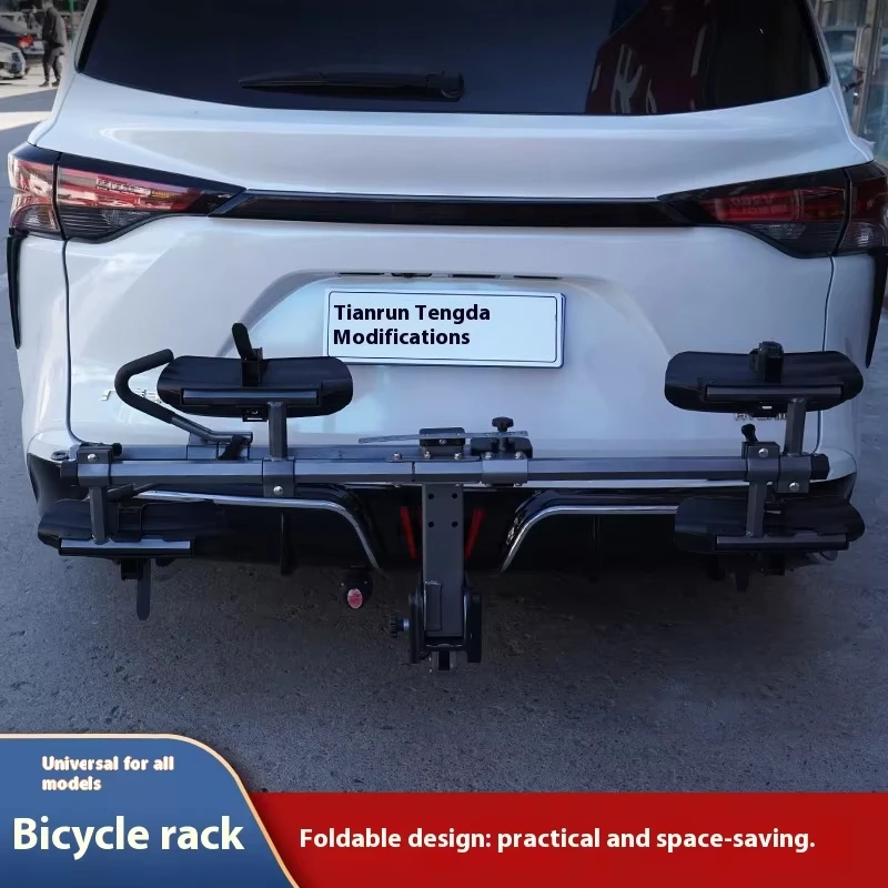 SUV Car Bike Rack Luggage Hanger Folding Bike Rack Is Convenient For Carrying Bicycles
