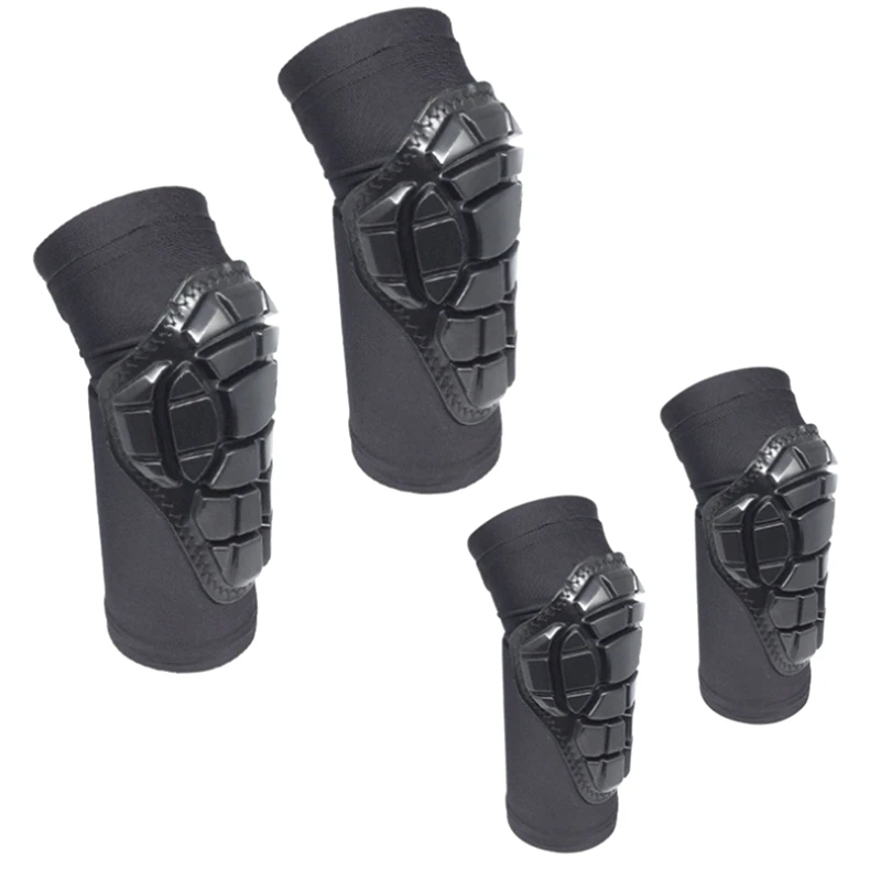 Juego de equipo de protección para niños, coderas suaves para niños, rodilleras para bicicleta de equilibrio, monopatín, patín en línea, Scooter, S-ABWY