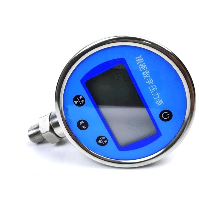 For Metrology High-precision Digital Pressure Gauge Digital Display Shockproof Liquid Crystal 0.05 Grade Can Be Converted with