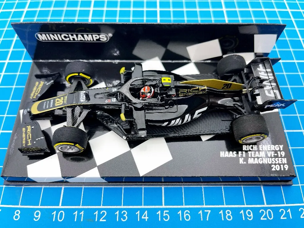 Minichamps 1:43 F1 VF19 VF22 VF23 VF25 Magnussen Ocon Simulation Limited Edition Resin Metal Static Car Model Toy Gift