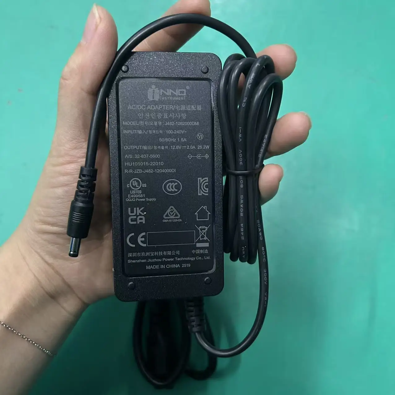 

Original AC Power Adapter Battery Charger for INNO 15M Fiber Optic Fusion Splicer, Power Supply
