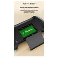 Handheld Video Game Console 500 in 1 3.5inch Retro Arcade Nostalgia Game Console Supports Dual Players RedJADD
