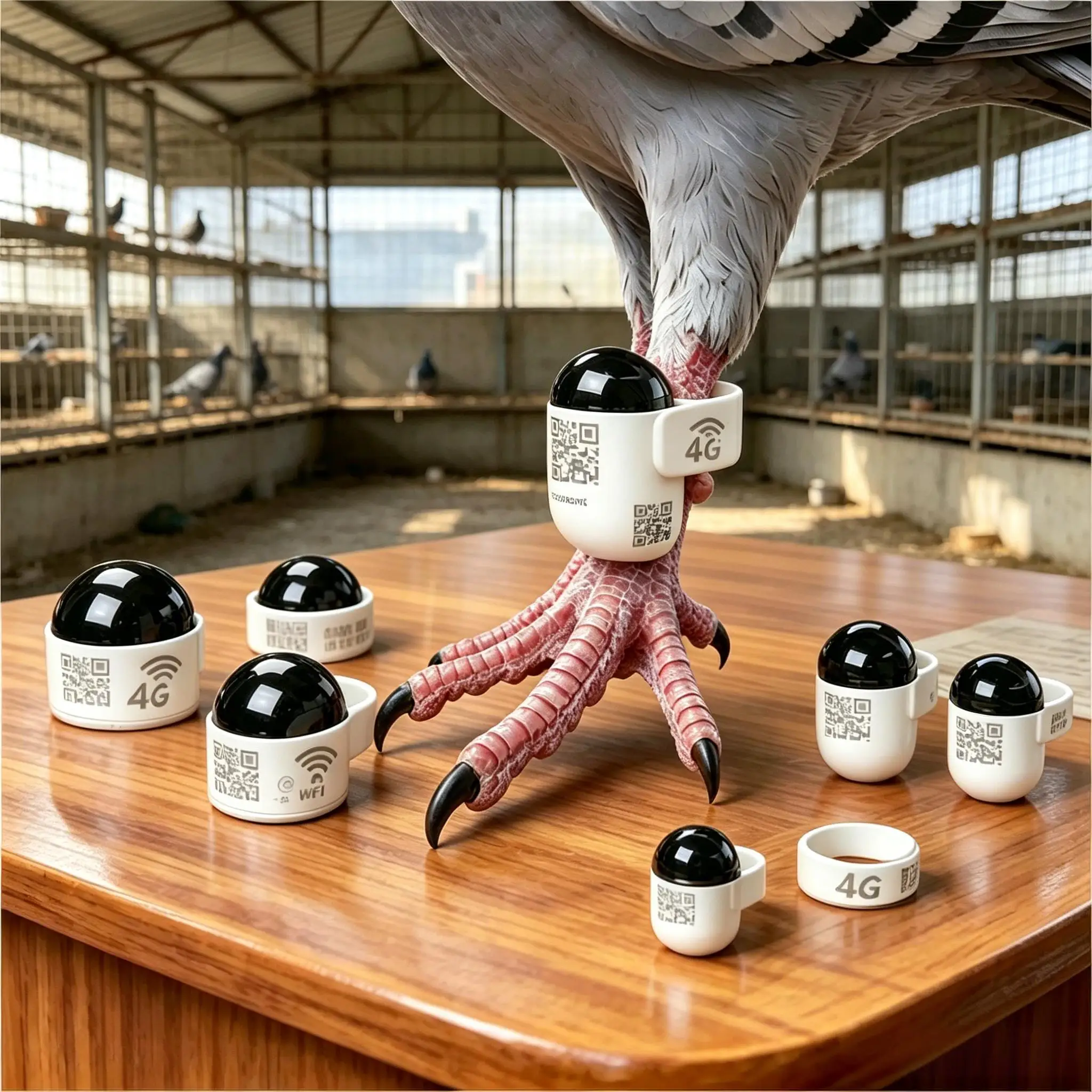 Pigeon GPS Locator for Outdoor Flying-- New Waterproof Mini Real Time Pigeon GPS Locator with 4G Network