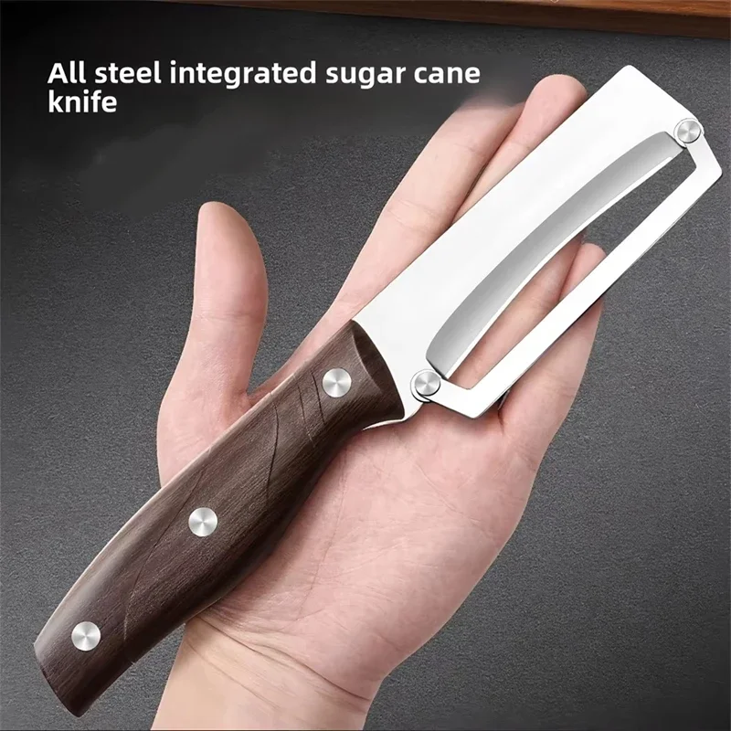 Vegetable Peeler Stainless Steel Sugarcane Knife Multi-function Vegetable Potato Pumpkin Slicing Fruits Peeler Tool Kitchen Tool