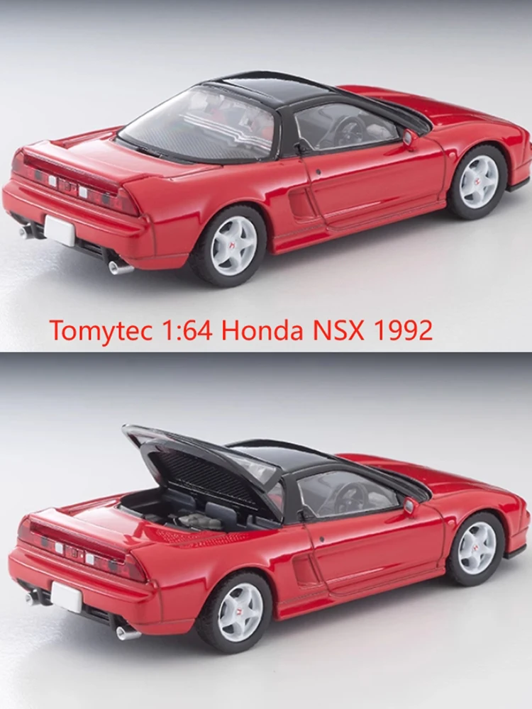 نموذج سيارة مصنوع من خليط معدني بمقياس Tomytec1:64، طراز TLV LV-N346a NSX 1992 #4