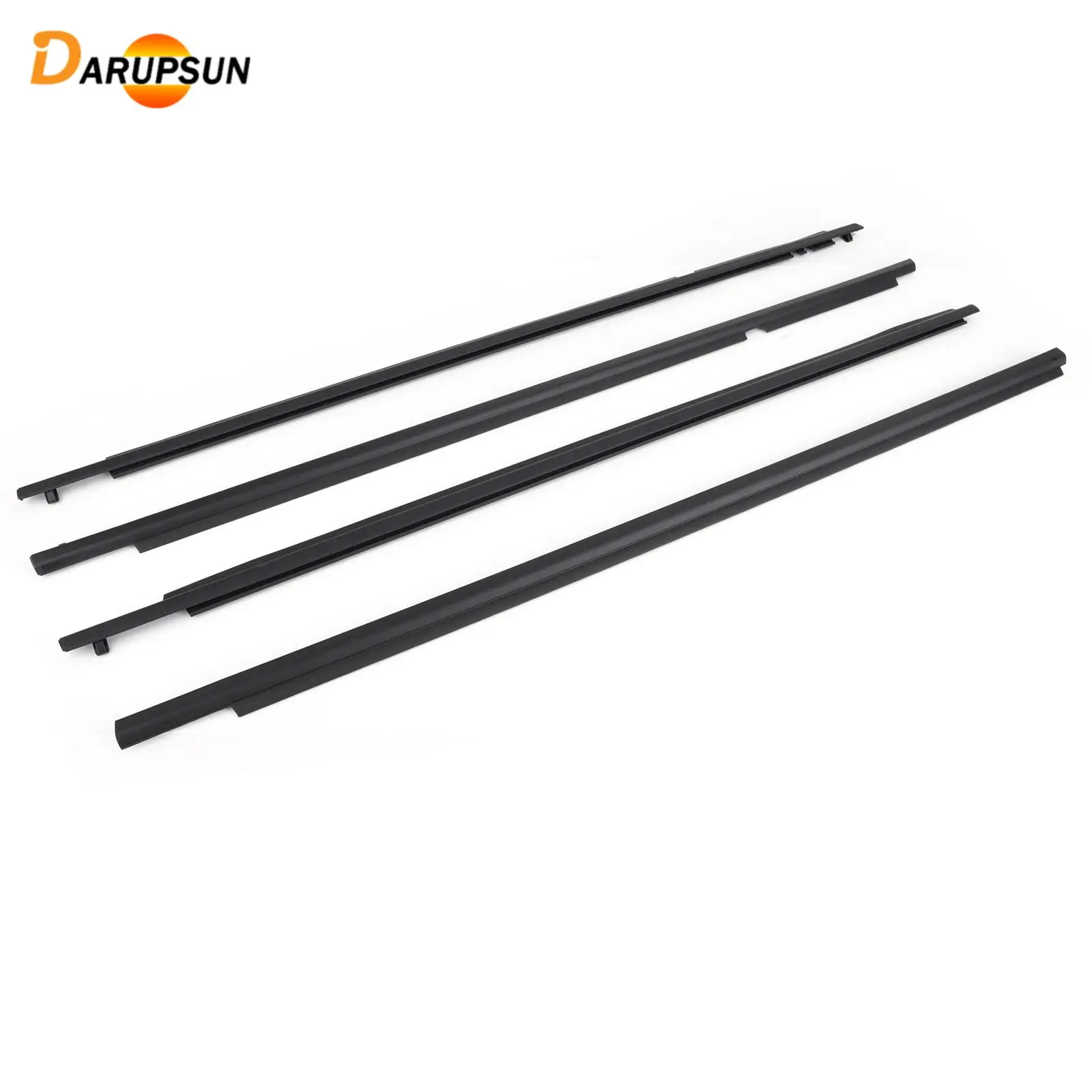

DARUPSUN Door Weatherstrip Belt Seal Window Moulding Trim for Toyota Corolla 2009 2010 2011 2012 2013