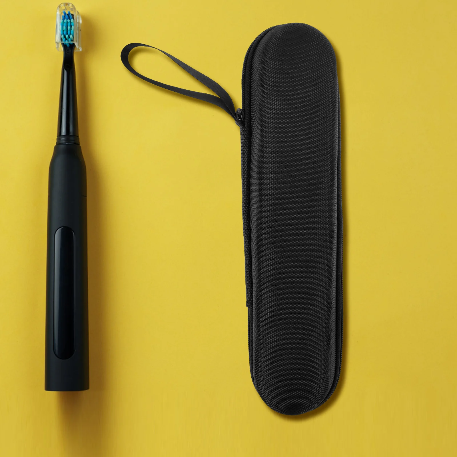 

Travel Toothbrush Case for Electric Brushes Rugged Lightweight Protector Reusable Storage Box Secure Fit for Home Or Outdoor Use