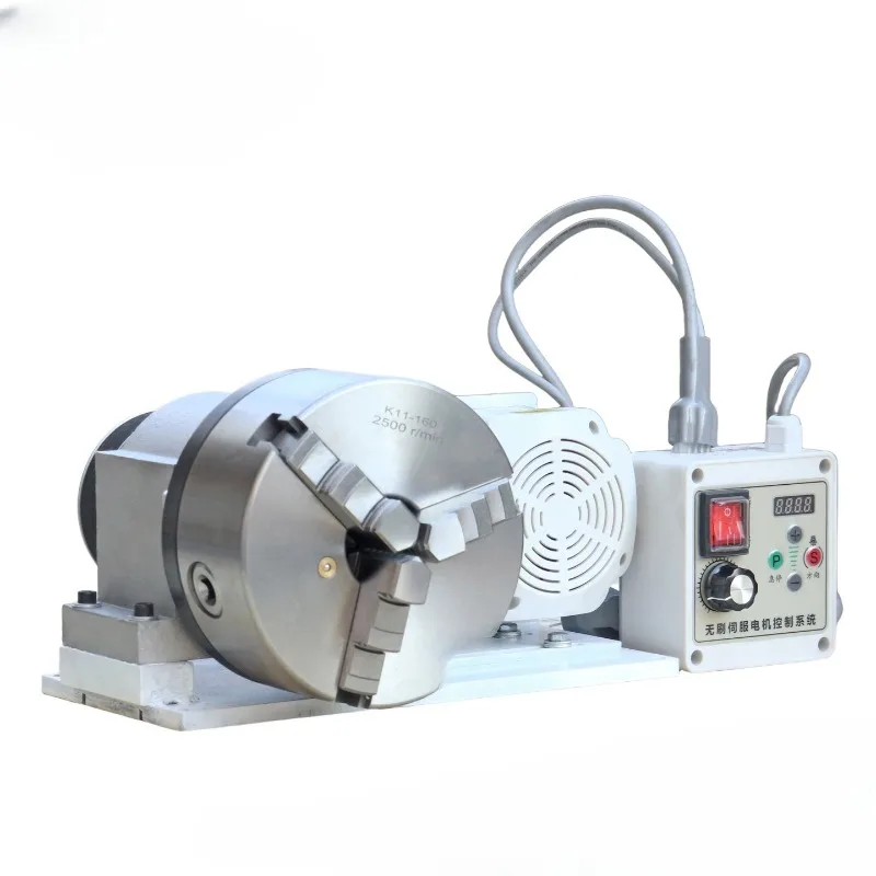 Motor Chuck Power Head Spindle Assembly Adjustable Speed Three Jaw Chuck Billiard Ball Rod Repairing Machine Electric Polishing