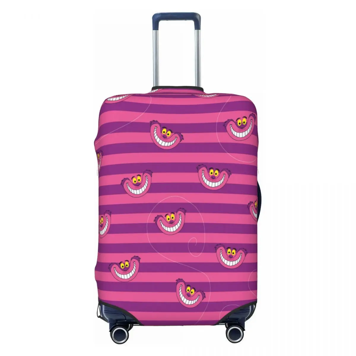 

Alice In Wonderland Cheshire Cat Travel Luggage Cover Dust Proof Suitcase Cover Protector Fit 18-32 Inch