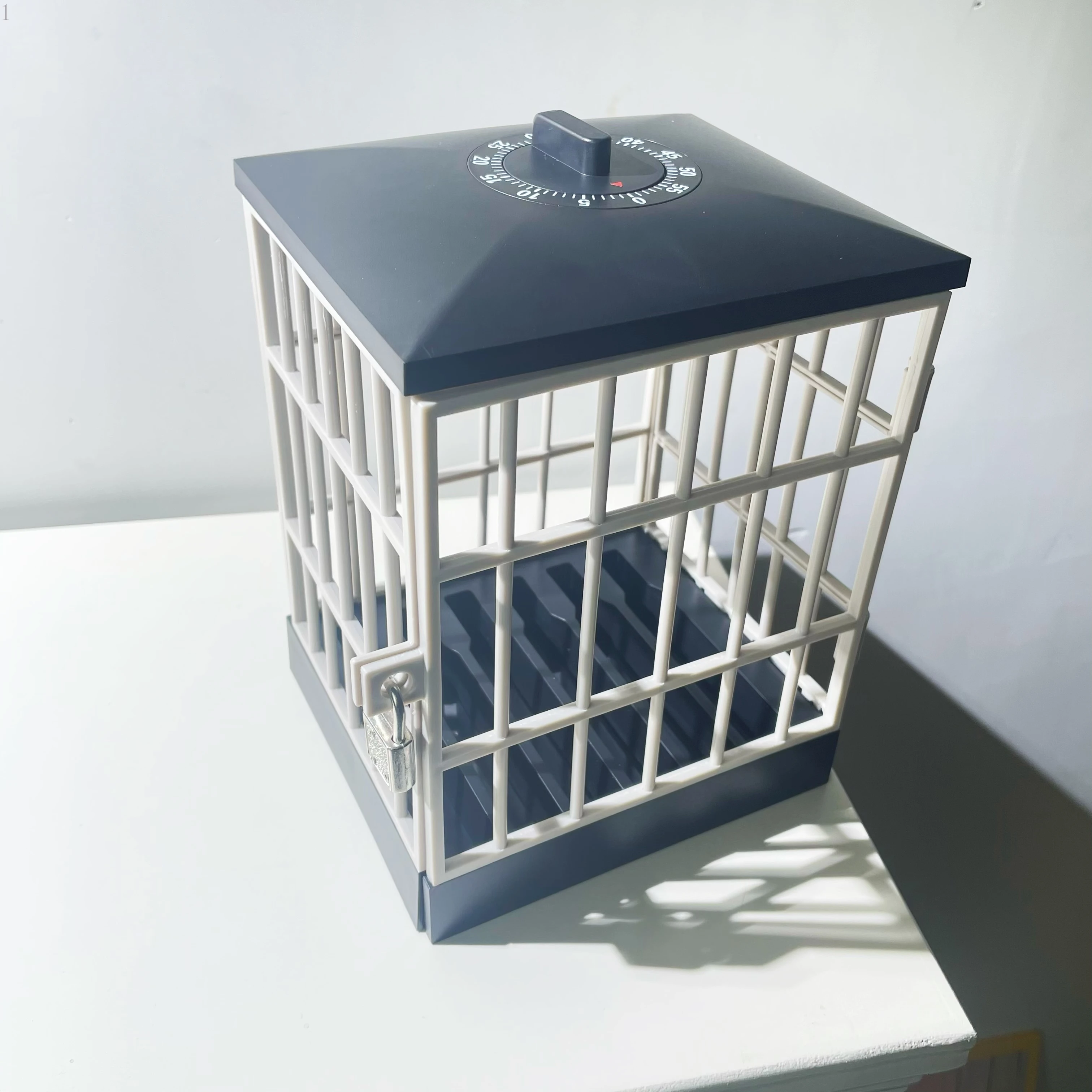 Creative Self-discipline Control Mobile Phone Cage, Timed Locking of Smart Products, Fun Lockable Self-discipline Storage Box