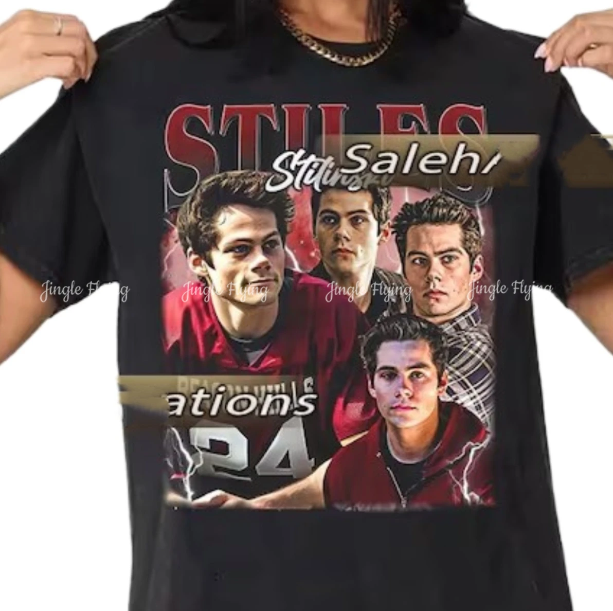 Stiles Stilinski Vintage 90\'s Tee Fan Made Tshirt Movie Shirt Unisex Crewneck Sweatshirt