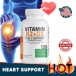 Vitamin D3 + K2 Dietary Supplement Supports Bone and Muscle Health and Replenishes Joint Vitamins D and K