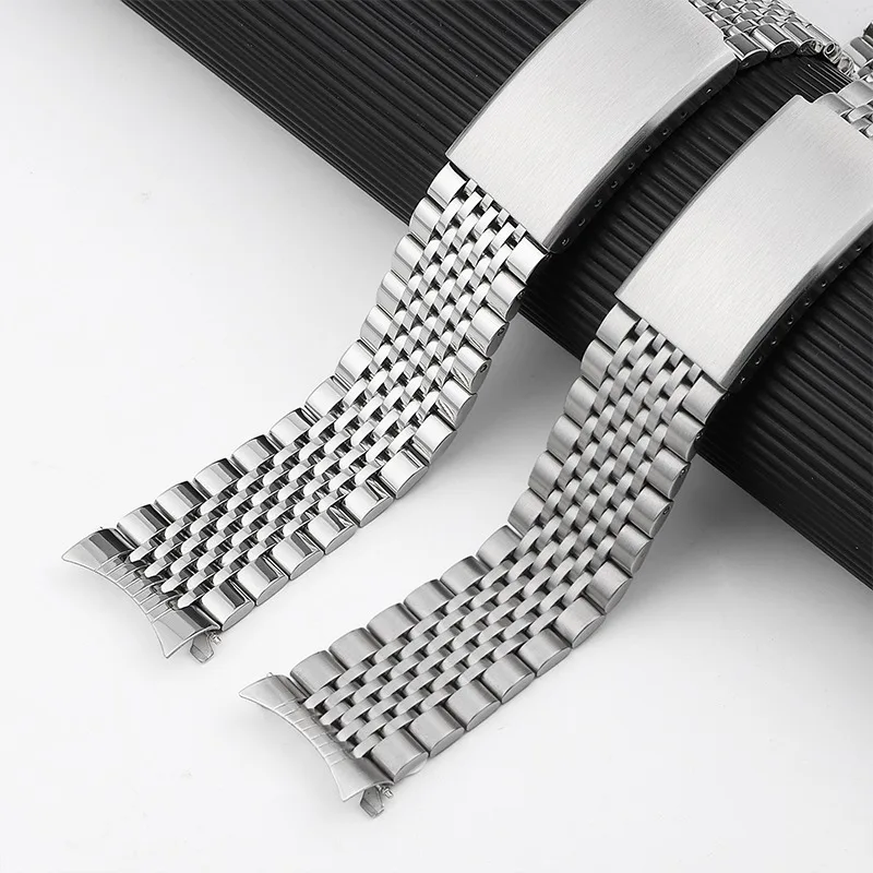 Solid Watch Straps Stainless Steel Bands 18mm 20mm 22mm Metal Bracelets for Huawei Watch GT3 GT4 Men Women Wristbelt Accessories