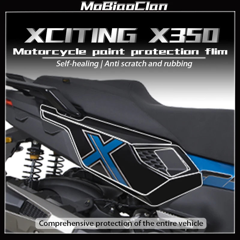 

For KYMCO XCITING X350 Xciting X350 2025 rotective Film TPU Accessories Paint Protection Motorcycle Invisible PPF Anti-scratch