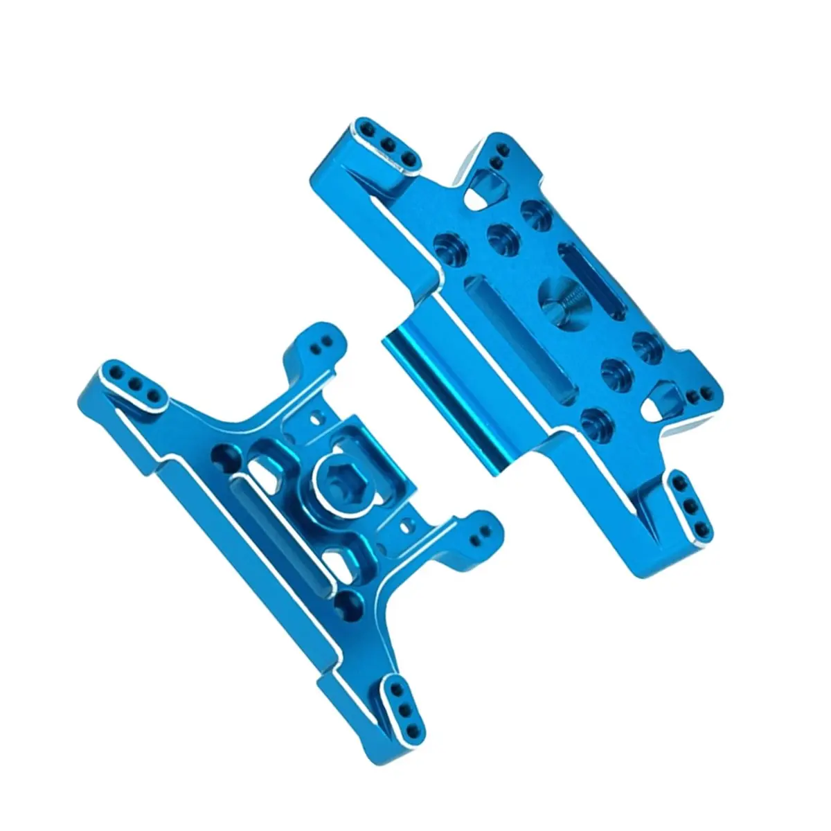 RC Car Upgrade Front and Rear Brackets Kit for 1/10 10208 V2 RC Car Accessories [sgqu-Toy]