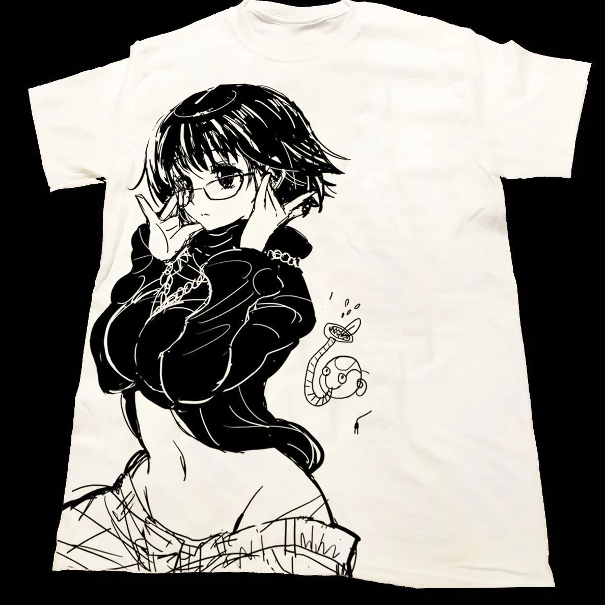 Hunter X Hunter Shizuku Murasaki Blinky Vacuum Manga Anime Grafik T-Shirt Baumwolle Herren Damen T-Shirt Sommer Streetwear – Detail 3