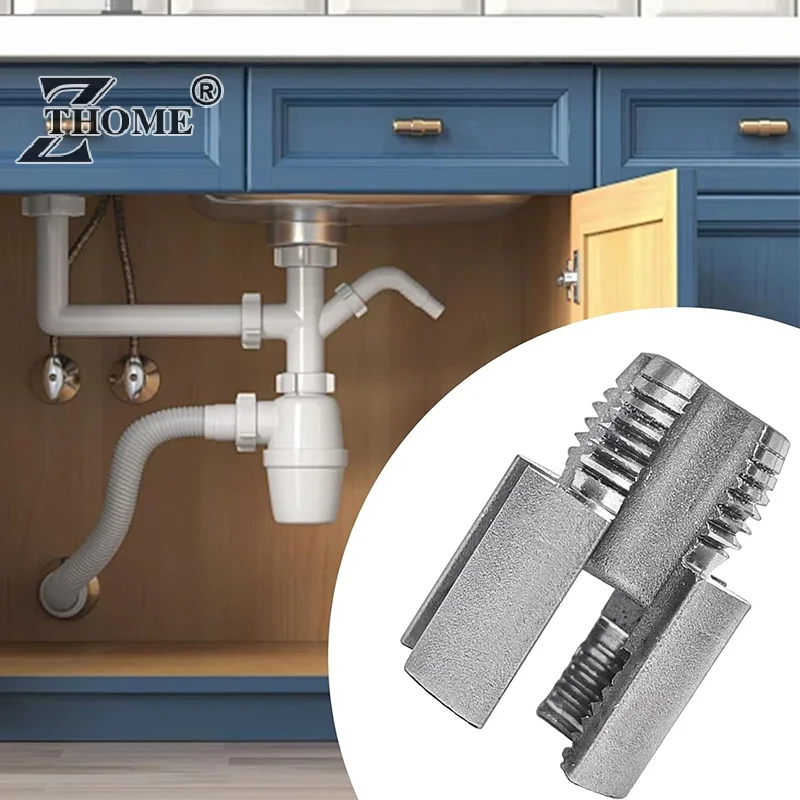 

Integrated Internal & External Pipe Threading Tool PVC Pipe Threader Pipe Threading Tool 1/2'' 3/4'' Dies Electric Drill