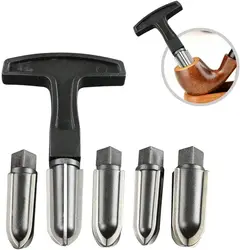 Scotte 5 Pieces Tobacco Pipe Reamer Tool & Tobacco Pipe Cleaners