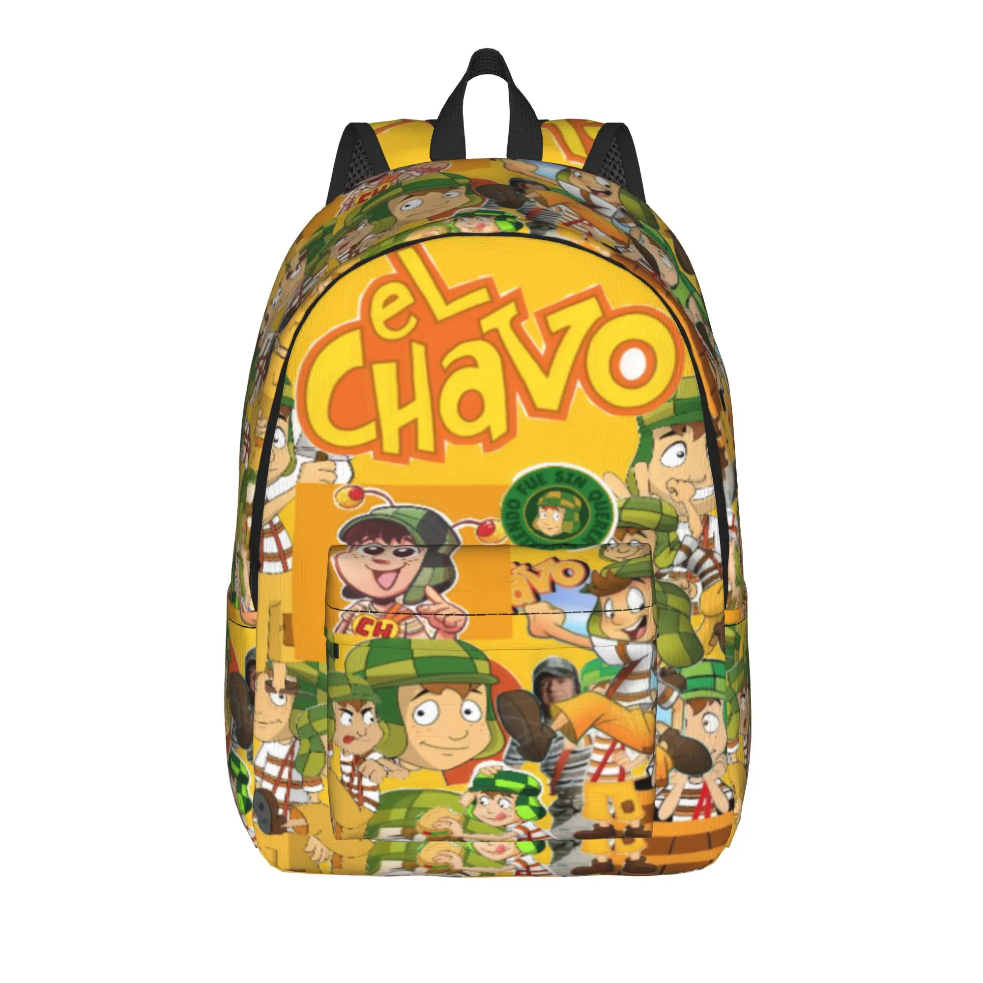 El Toxico - El Chavo Del Ocho Casual Backpack Sports High School Work Daypack for Men Women Laptop Canvas Bags