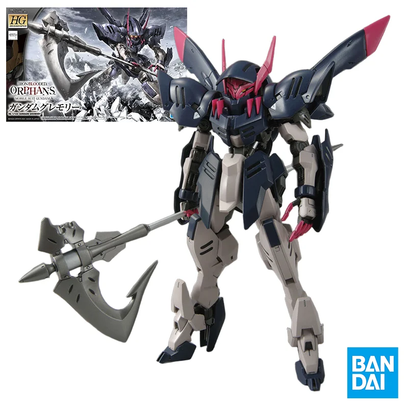 

Bandai Gundam Anime Figure HG IBO 1/144 Gundam Germory Action Figure Assembly Toys Collectible Model Ornament Gifts for Children