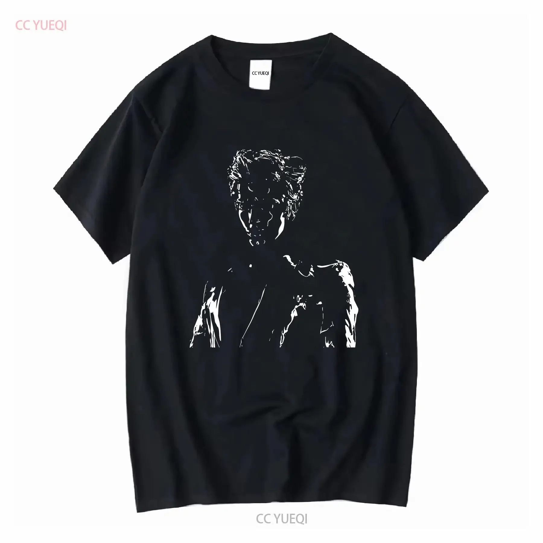 HYPESAFFELSTEIN GESAFFELSTEIN TECHNO DARK EDM MUSIC FESTIVAL DANCE МУЖСКАЯ ФУТБОЛКА с длинными или короткими рукавами винтажная стираная мягкая