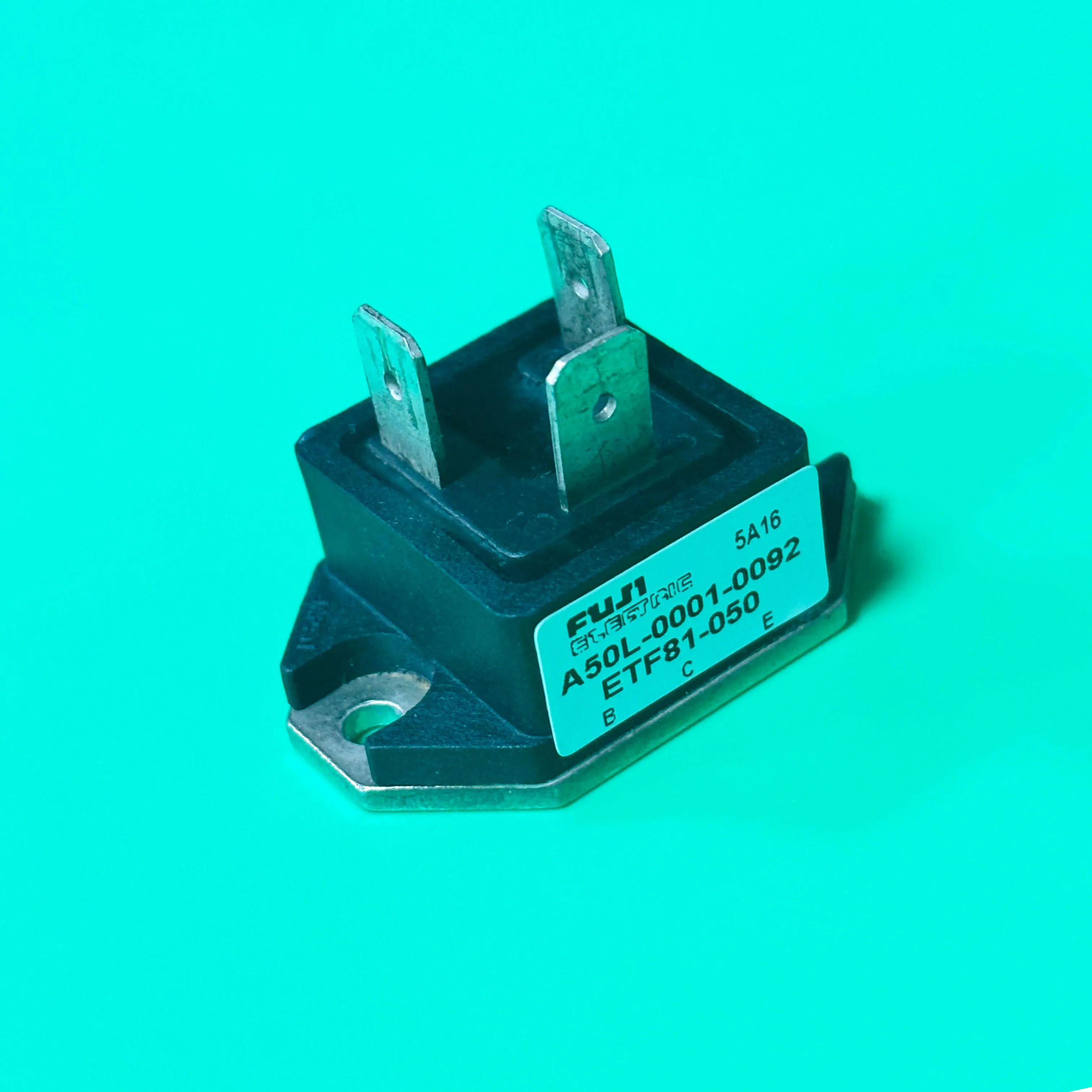 A50L-0001-0092 ETF81-050 POWER TRANSISTOR MODEL 15A 500V BIPOLAR TRANSISTOR MOD A50L00010092 ETF81050 A50 L-0001-0092 ETF 81-050