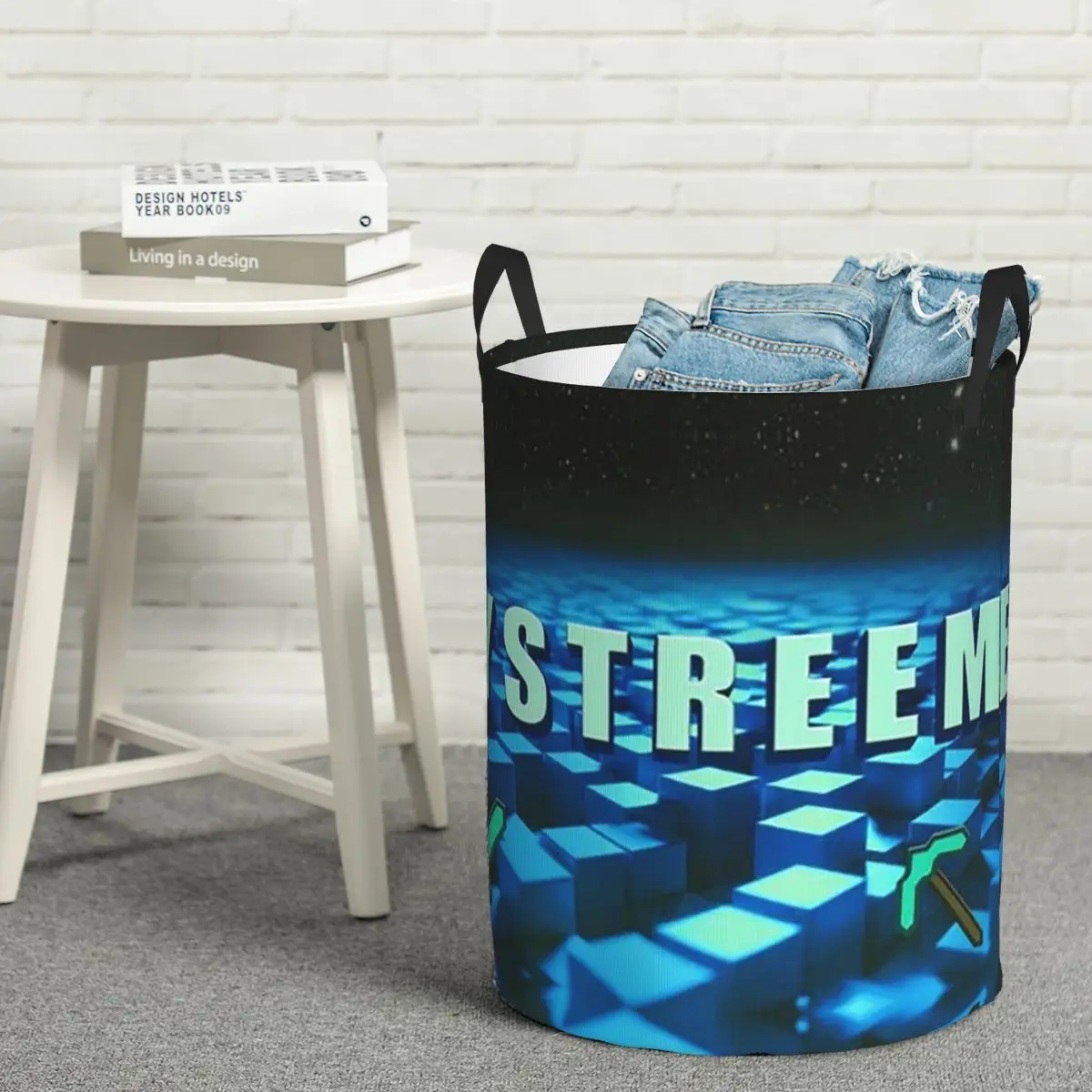 

Laundry Collector Funny EYstreem Foldable Laundry Basket Large Storage Children Washing Basket Home Organizer