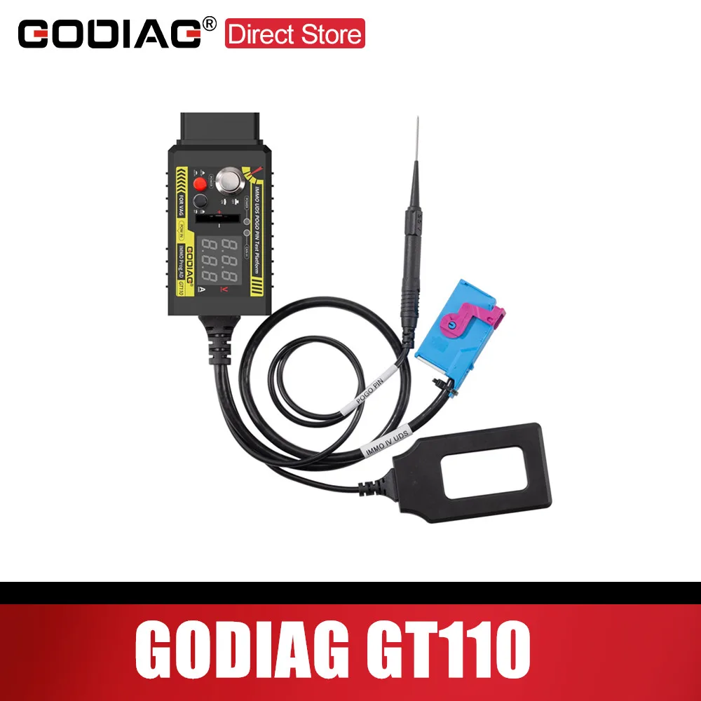 

GODIAG GT110 ДЛЯ VW CAN-Bus UDS 4-го поколения IMMO System Кабель испытательной платформы с POGO PIN