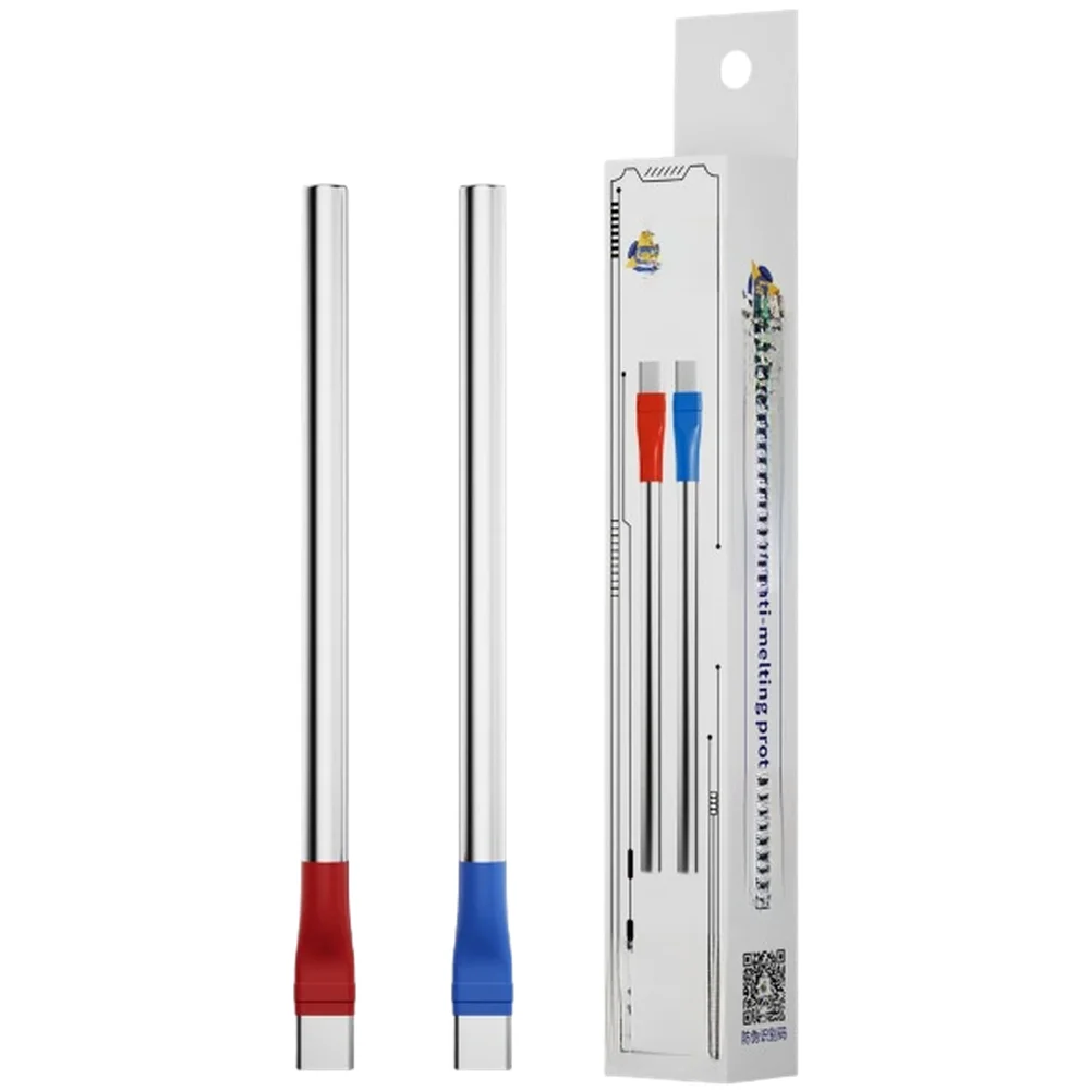 Alloy Insertion Protective Cover A98 Tail Case for Disassembly Safety Blue 12cm Type C Interface Mobile Repair