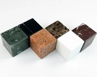 50x50x50mm Natural Marble Stone Cube Blocks  Jewelry Crafts display stand base plates home decorative marble 4