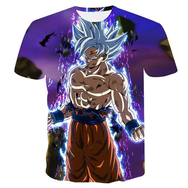

Boy's T-shirts Dragon Ball Z T-shirt Boys Clothes Children's Clothing Summer Short Sleeve Kids Cartoon Tee Tops Baby Boy T Shirt