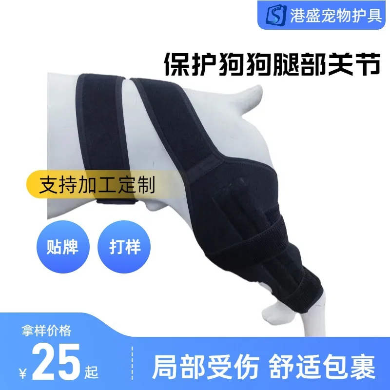 

Gangsheng Pet Protective Gear Dog Hindleg Injury Assist with Dog Knee Pad Rehabilitation Belt Leg Joint Injury Protective Cover
