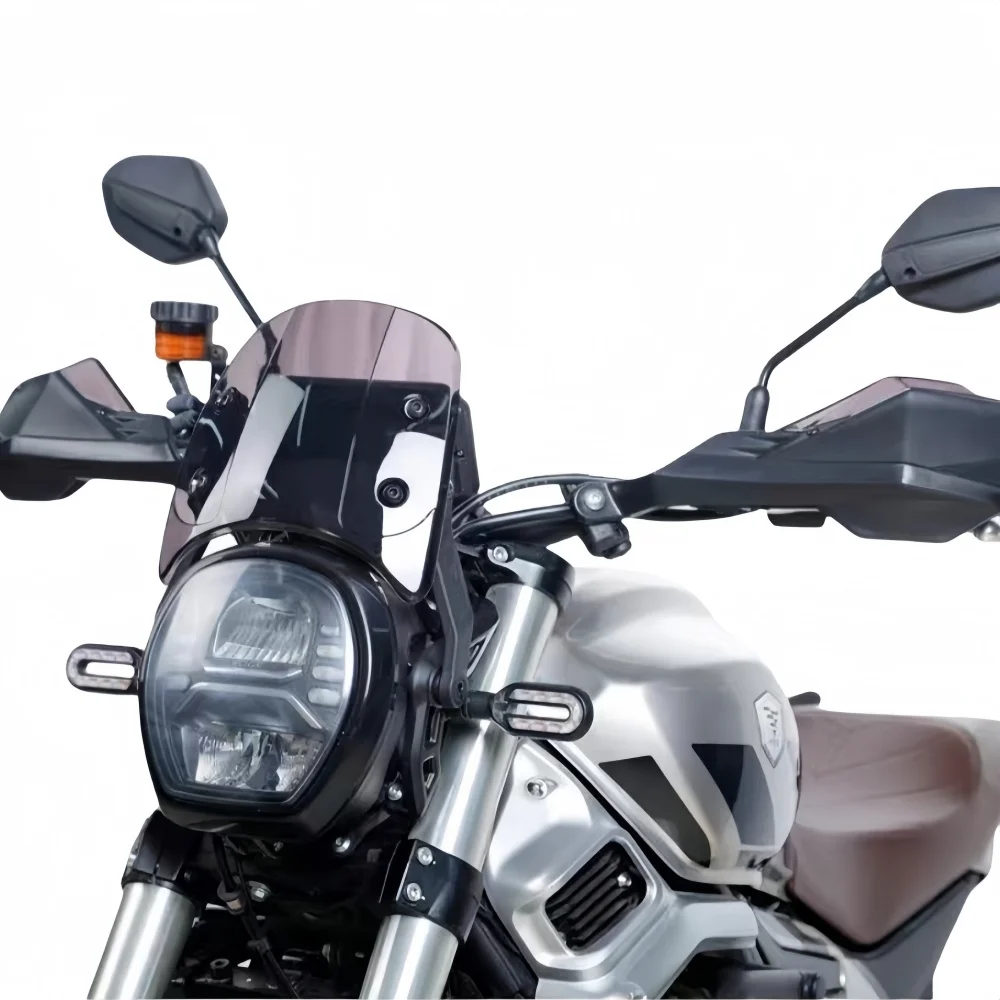Modified Front Windshield & Handlebar Handguard for Loncin LX500-F LX500-S VOGE 500AC 525AC