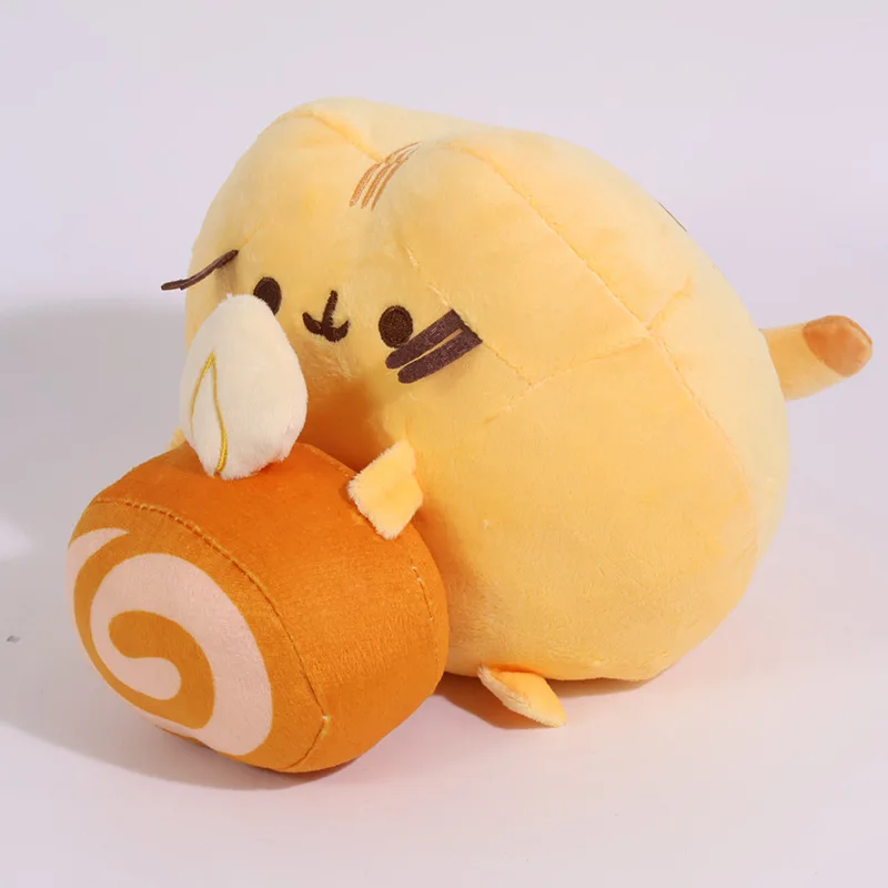 Pusheen Kawaii Plüschtier Donut Einhorn Raumdekoration Anime Kartoffelchip Eiscreme Pizza Kuchen Katze Stofftier Puppen Geschenk – Detail 6