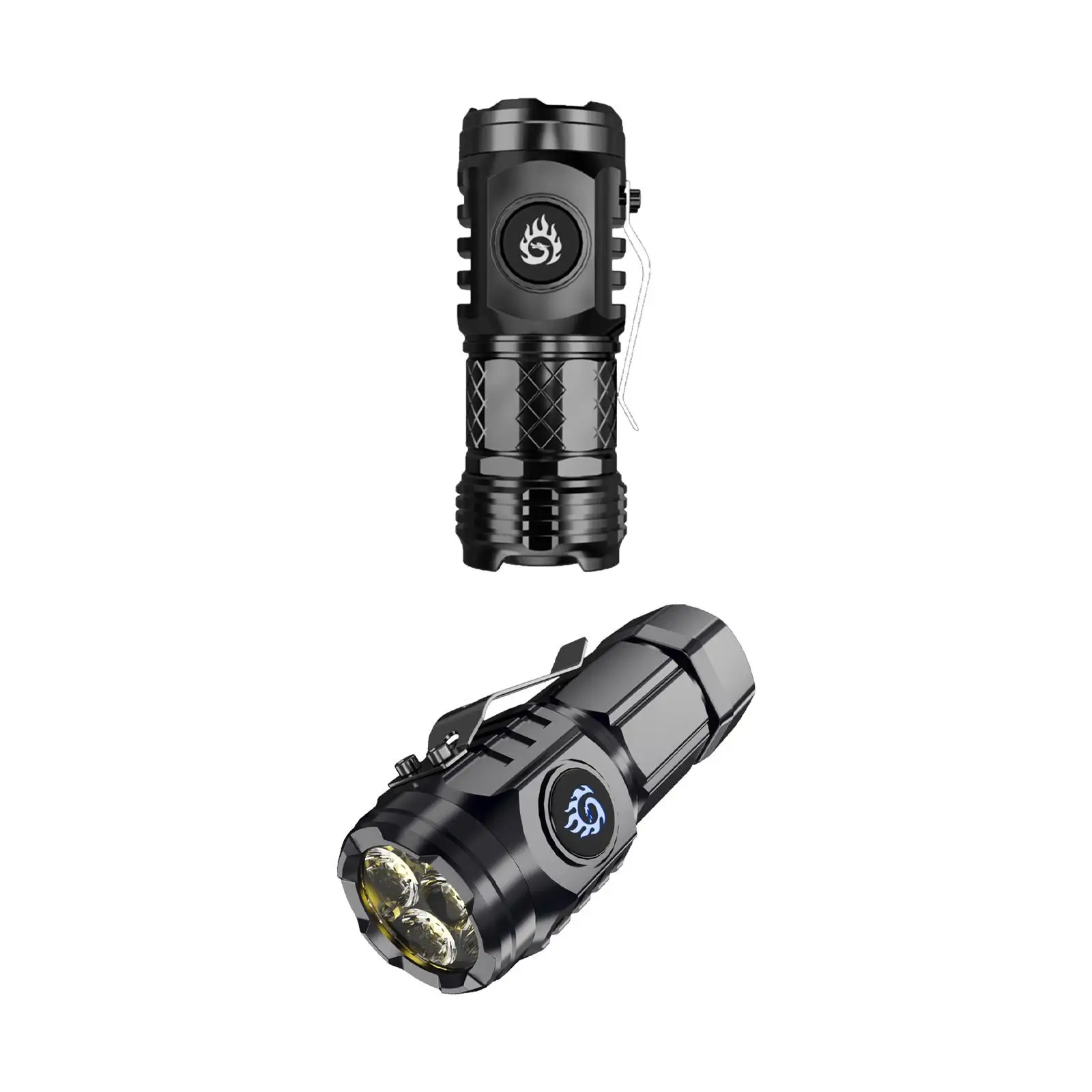 

Handheld Flashlight Strong Light Thumb Flashlight for Boating Tent Climbing