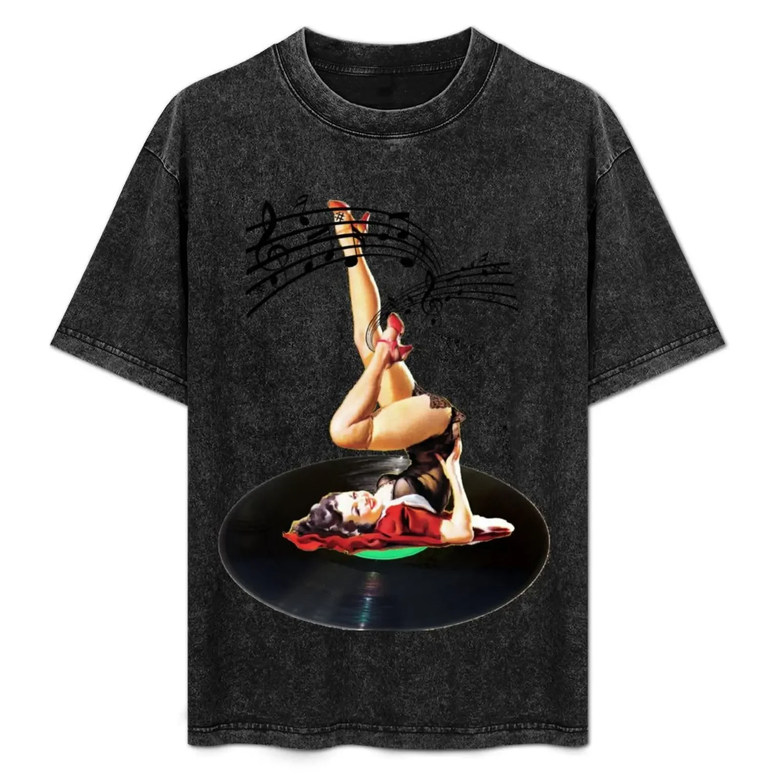 

Rockabilly Goddess II T-Shirt gifts for boyfriend plus size clothes baggy shirts vintage t shirt men