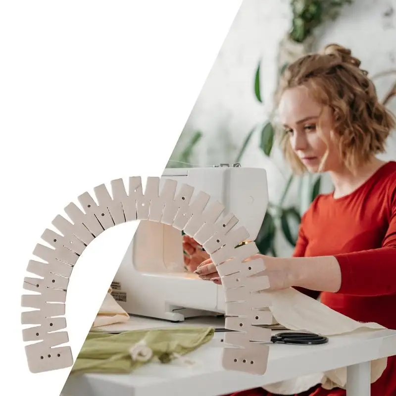 حار هيم حاكم مرنة سيليكون منحنى مقياس هيمينغ أداة مقاومة للحرارة هيمر حاكم لحشو الخياطة القماش السراويل ورقة النسيج