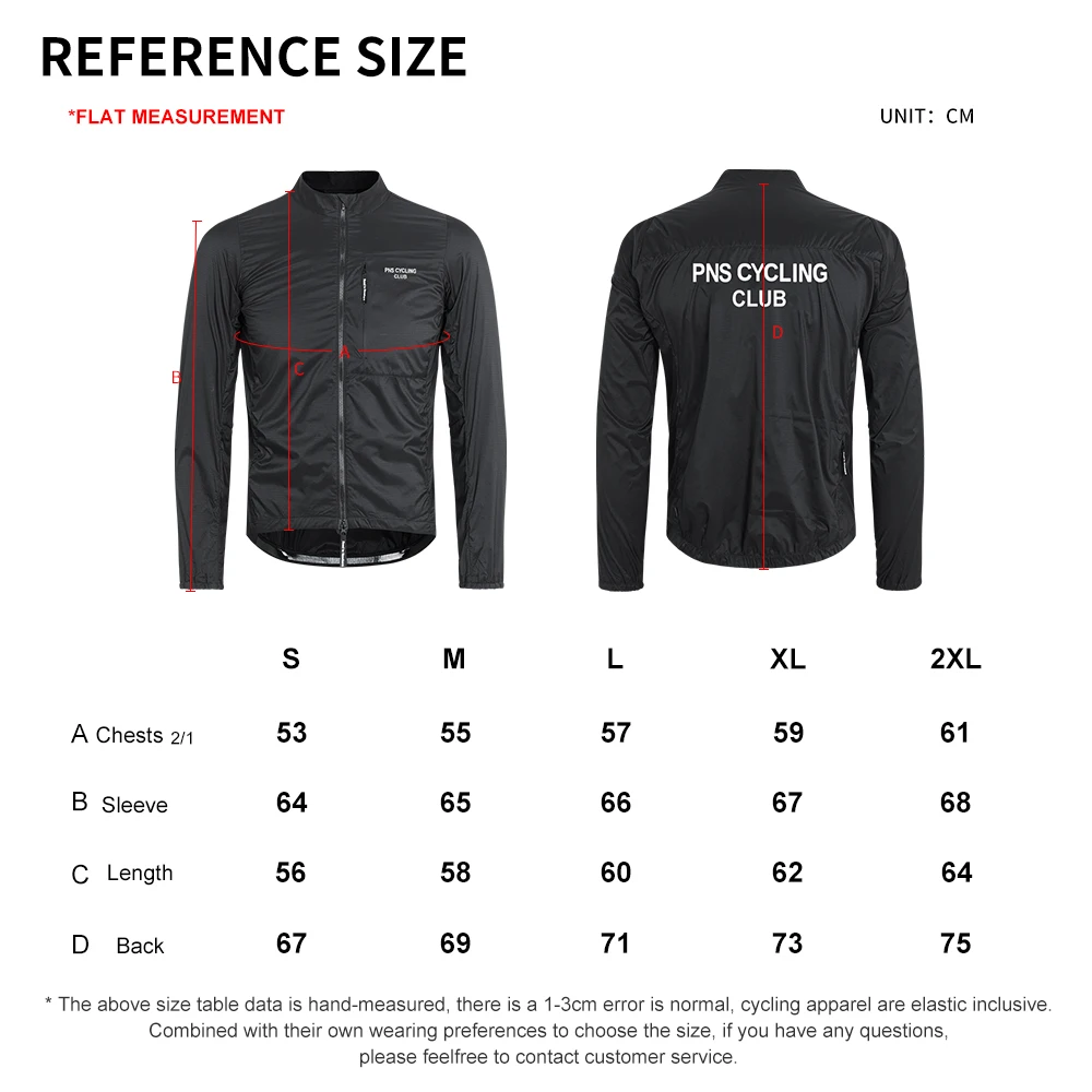 Herren PNS Fahrradjacke Winter Winddicht Wasserdicht Fahrradtrikot Leichte Warme Fahrrad-Windjacke MTB Rennradbekleidung – Detail 1