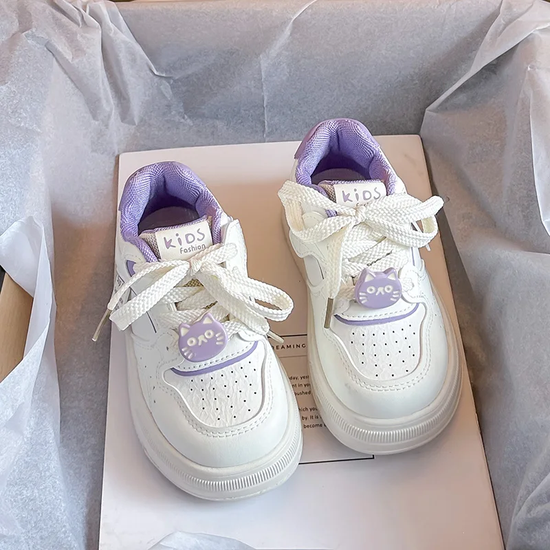 

Children's Flat Shoes with Multi-color Design Fashionable Brand Original Velcro Design Four-season Style Casual Walking Shoes