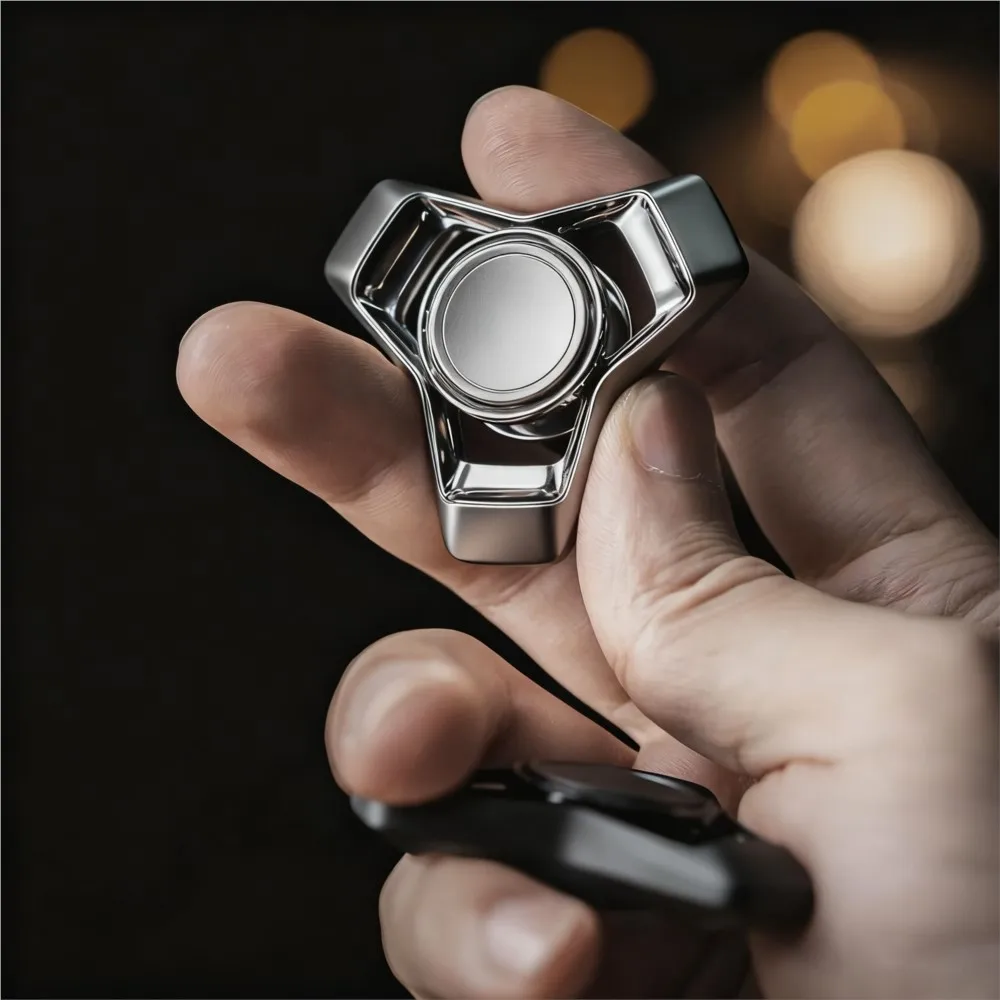 Liquid Fidget Spinner Handling Feel Three-Bladed Fidget Spinner Stress Relief Toy Fidget Toys For Adult