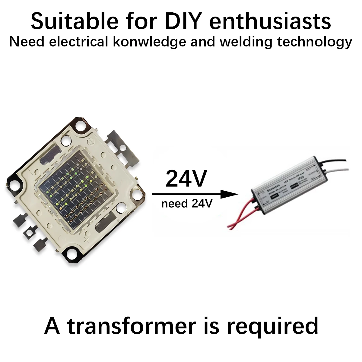 24V 50W COB High Power LED Licht Perle High Power Integrierte Lampe Chip RGB Flutlicht Strahler