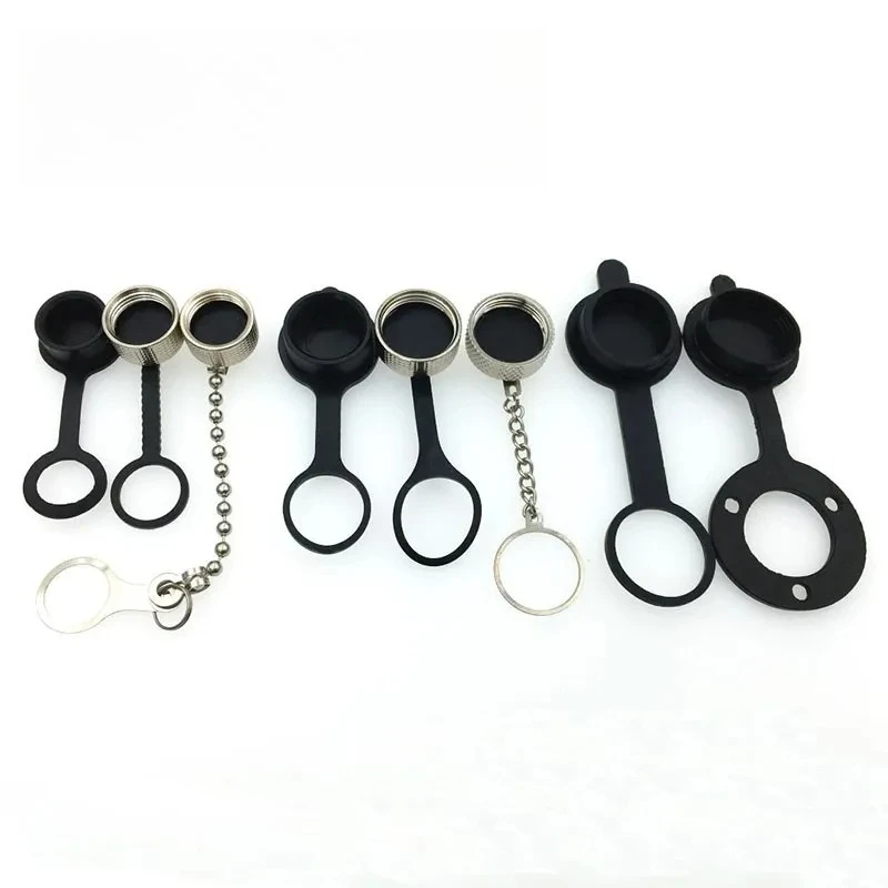 1Pcs GX12 / GX16 / GX20 Aviation Waterproof Cover Caps Connector Dust Metal / Rubber Cap Circular Protective Sleeve Plug