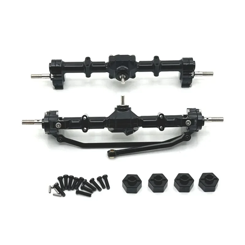 

MN 1/12 MN168 Metal Portal Axle Kit Front and Rear Axle Assembly 12mm Adapter For RC Car Upgrade Parts