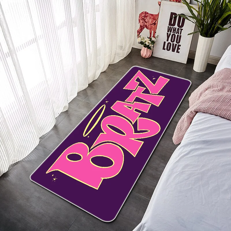 Floor Bath Mat BRATZ Home Kitchen Carpet Carpets Children Room Mat Washable Non-slip Kitchen Rug Bedroom Mats Entrance Doormat