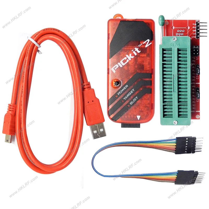 

PICkit 2 Development Programmer/Debugger Emulator + PIC ICD2 Adapter