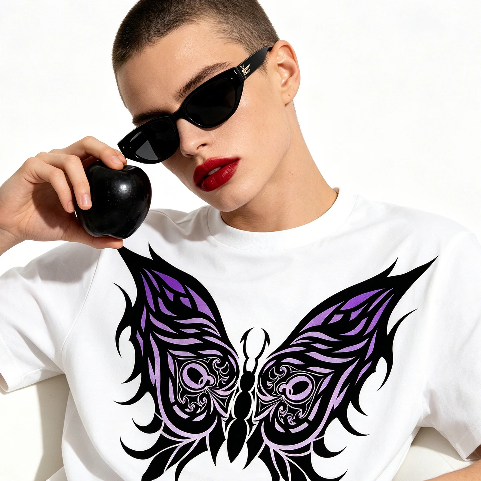 Black Queen of Spades Top QOS Graphic Tshirt Adult Humor Fun Flirtation Style Sexy Hotwife Clothing Naughty Streetwear Tee
