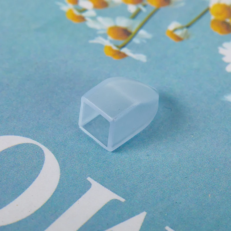 '10 قطعة غطاء القراص كم واقية لمقص بشرة الأظافر مانيكير باديكير أدوات الجلد الميت الملقط غطاء #1