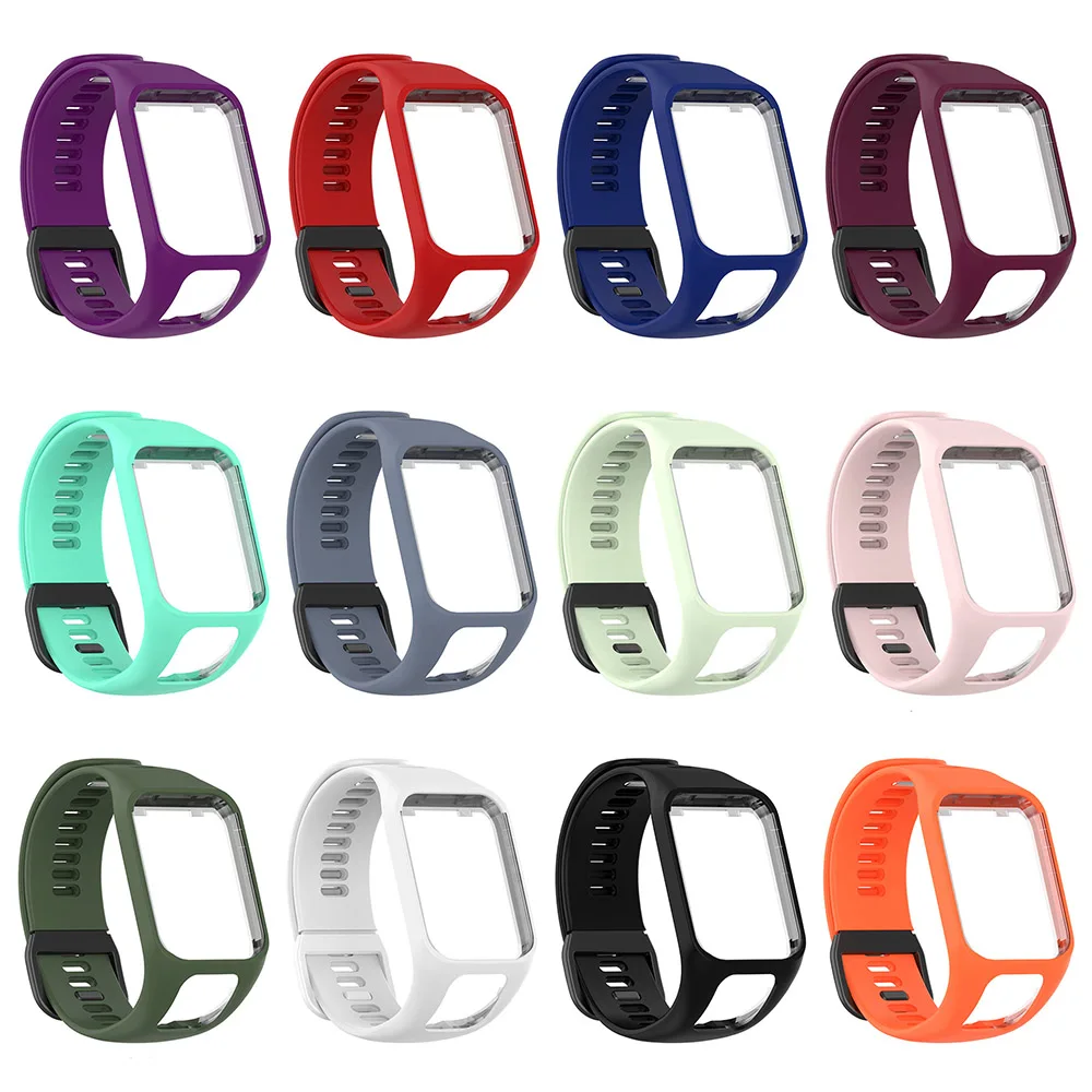 حزام ساعات من السيليكون لمسند اليد 2 3/سبارك 3/لاعب الغولف 2 سوار المعصم للتوم 4 3 2 سلسلة